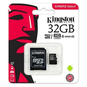 Tarjeta de Memoria Micro SD con Adaptador Kingston