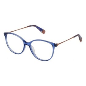 Montura de Gafas Mujer Furla VFU201520U11 Azul (ø 52 mm)