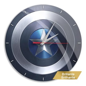 Reloj de Pared ERT Group Captain America 001 Marvel Azul
