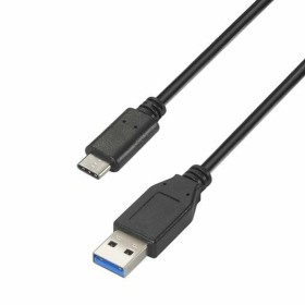 Câble USB-C vers USB Aisens A107-0060 Noir 1 m