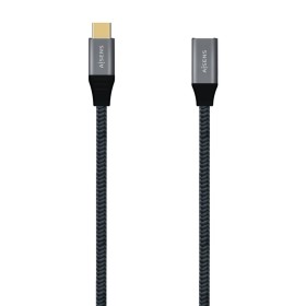 Câble USB-C Aisens A107-0635 Gris 1 m