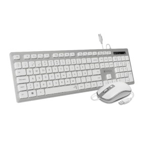 Keyboard and Mouse Subblim SUBKBC-CEKE60 Spanish Q