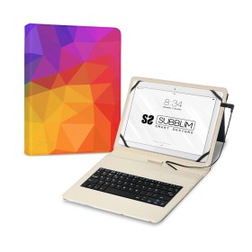 Bluetooth-Tastatur für Tablet Subblim SUBKT1-USB053 Qwerty