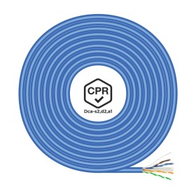 Câble Réseau Rigide UTP 6ème Catégorie Aisens A135-0663 Bleu