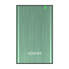 Hard drive case Aisens ASE-2525SGN USB Green USB-C Micro USB B