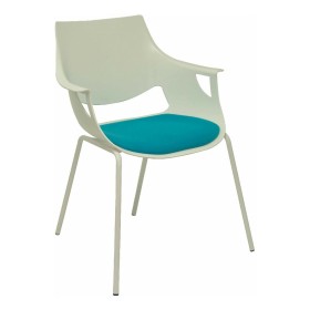 Cadeira de receção Saceruela P&C 1 Azul Branco (3 uds)