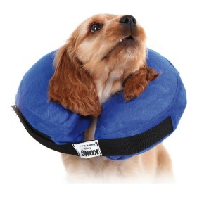 Recovery Collar for Dogs KVP Kong Cloud Blue Inflatable (Max.