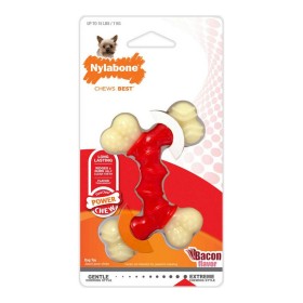 Jouet pour chien Nylabone Extreme Chew Double Bacon Taille M