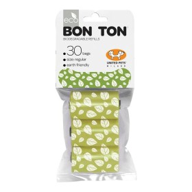 Bolsas higiénicas United Pets Bon Ton Nano Perro Verde (3 x 10
