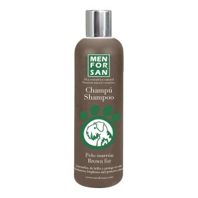 Shampooing Menforsan Chien Cheveux marrons 300 ml