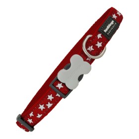 Collar para Perro Red Dingo Liso Estrella Estrellas (1,5 x
