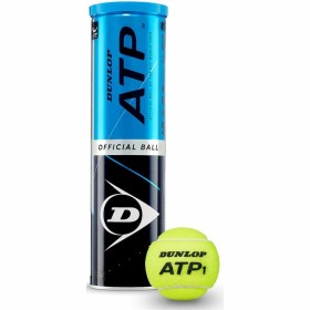 Balles de Tennis Dunlop ATP Official Jaune Multico