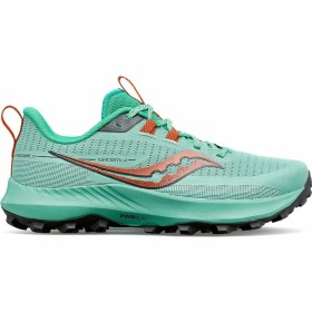 Running Shoes for Adults Saucony Peregrine 13 Gree