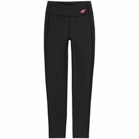 Trousers 4F Quick-Drying Black Lady
