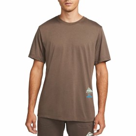 Camiseta Nike Dri-FIT Marrón Hombre