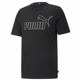 Camiseta Puma Essentials Elevated Negro Hombre