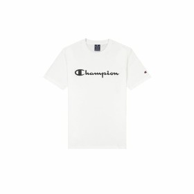 Camiseta Champion Crewneck Blanco Hombre