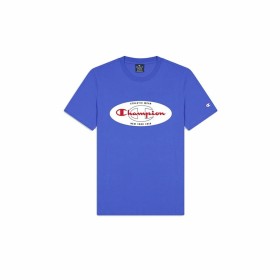 Camiseta Champion Crewneck Azul Hombre