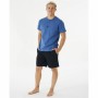 Camiseta Rip Curl Quality Surf Products Azul Hombr