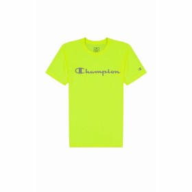 Camiseta Champion Crewneck Verde limón Hombre