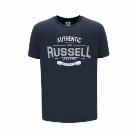 Camiseta de Manga Corta Russell Athletic Ara Azul 