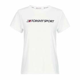 T-shirt Tommy Hilfiger Logo Chest Branco Mulher