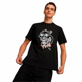 Camiseta Puma Gaphics Negro Unisex