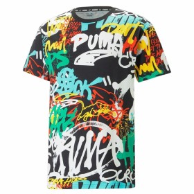 Camiseta Puma Graffiti Negro Unisex