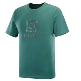 T-shirt Salomon Outlife Logo Verde
