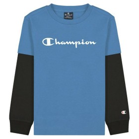 Chemisette Champion Two Sleeves Bleu