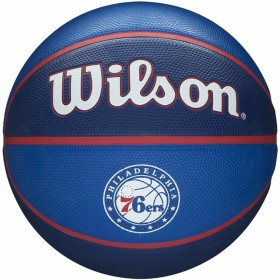 Balón de Baloncesto Wilson NBA Tribute Philadelphia Azul Talla
