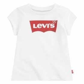 Kurzarm-T-Shirt für Kinder Levi's Batwing Logo Wei