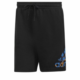 Pantalón Corto Deportivo Adidas Camo Negro