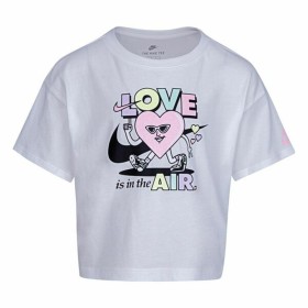 Camiseta de Manga Corta Infantil Nike Knit Girls L