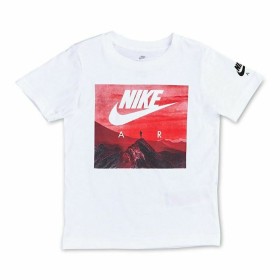 Camiseta de Manga Corta Infantil Nike Air View Bla