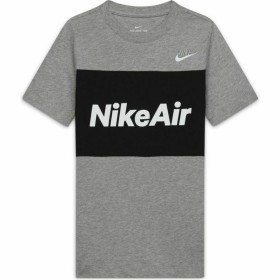 Camiseta de Manga Corta Niño Nike Air Gris