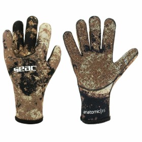 gants de pêche Seac Seac Camo 3,5 MM Marron Seac - 1