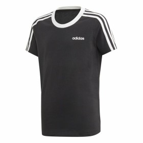 Kurzarm-T-Shirt für Kinder Adidas YG BF Tee Schwar