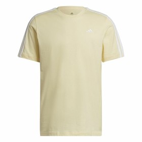 Camiseta Adidas Essentials 3 Bandas Amarillo