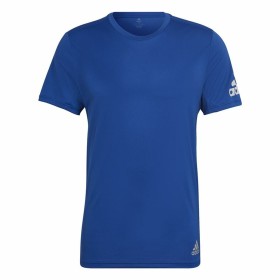 Camiseta Adidas Run It Azul