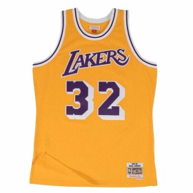 Camiseta de baloncesto Mitchell & Ness LA Lakers Magic Jhonson Amarillo Mitchell & Ness - 1