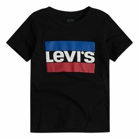 Camiseta Levi's Logo Jr Negro