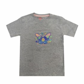 Camiseta de Manga Corta Infantil Rox Butterfly Gri