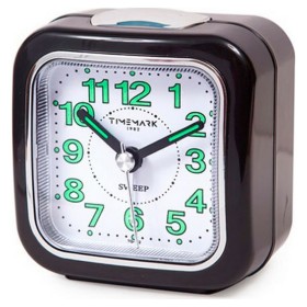 Reloj-Despertador Analógico Timemark Negro (7.5 x 8 x 4.