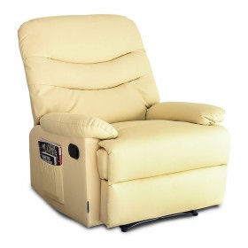 Massage Relax Chair Astan Hogar Manual Cream Synth