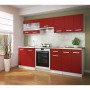 Mueble de cocina Marrón Rojo PVC Plástico Melamina 60 x 31 x 55