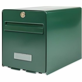 Caixa de correio Burg-Wachter Verde Aço Galvanizado 28 x 36,5 x