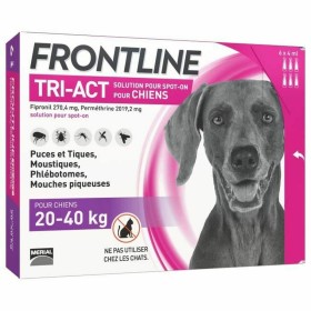Pipeta para Perros Frontline Tri-Act 20-40 Kg