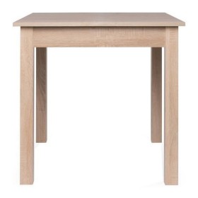 Expandable table Coburg Brown Natural Oak ABS Melamin 80-120 x