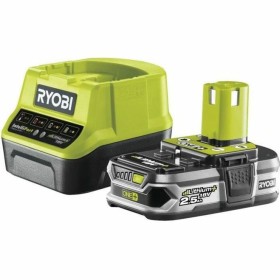 Set de cargador y baterías recargables Ryobi RC18120-125 Litio